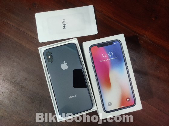 iPhone X 64gb with Box